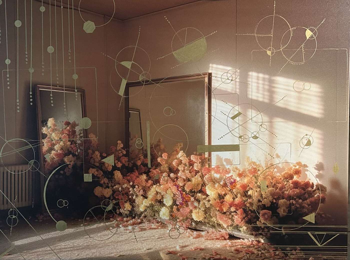 Distraction, view 1, Giclée print, Narcissistic Personality Disorder by Zelda Cavanaugh