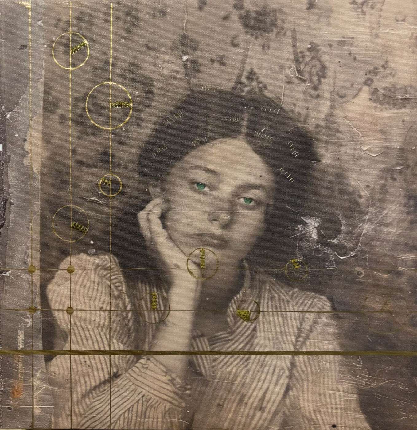 Eden, view 1, original canvas, Attention-Deficit/Hyperactivity Disorder (ADHD) by Zelda Cavanaugh