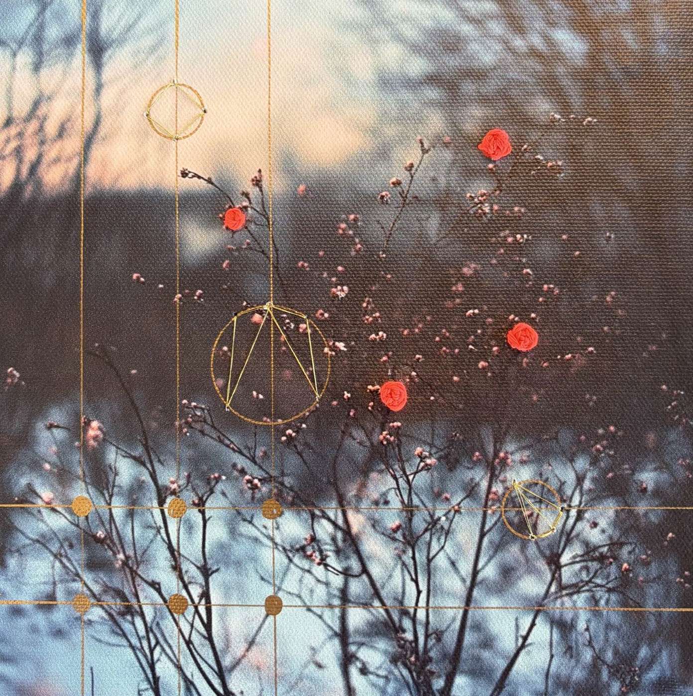 Fairy Tales & Song, original canvas, complicated grief by Zelda Cavanaugh