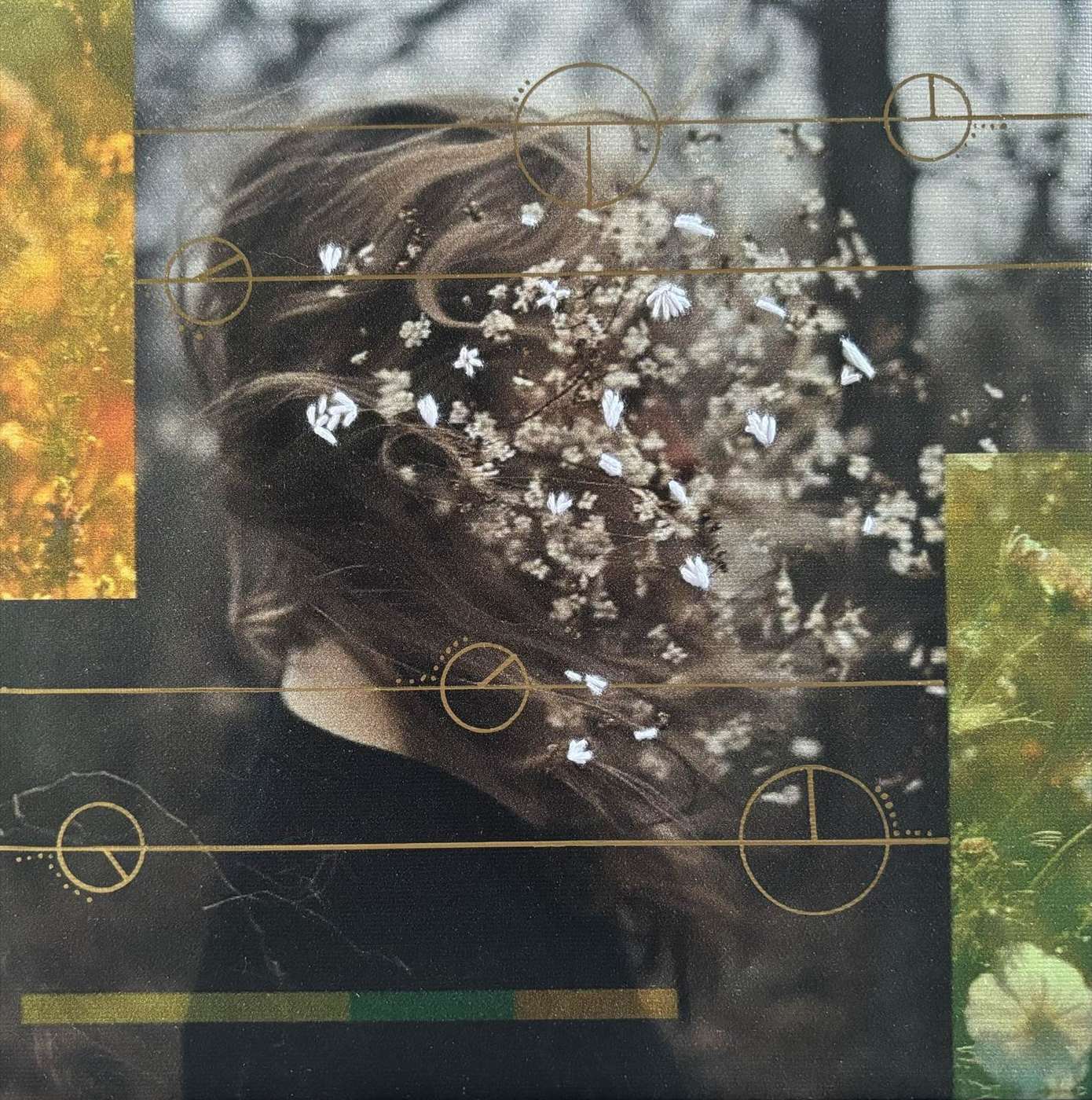 & Forgive Us, original canvas, Uncomplicated bereavement by Zelda Cavanaugh