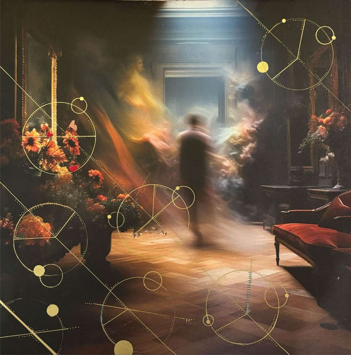 Ghost Stories, original canvas, Ghost sickness as described in the Outline for Cultural Formulation and Glossary of Culture-Bound Syndromes by Zelda Cavanaugh