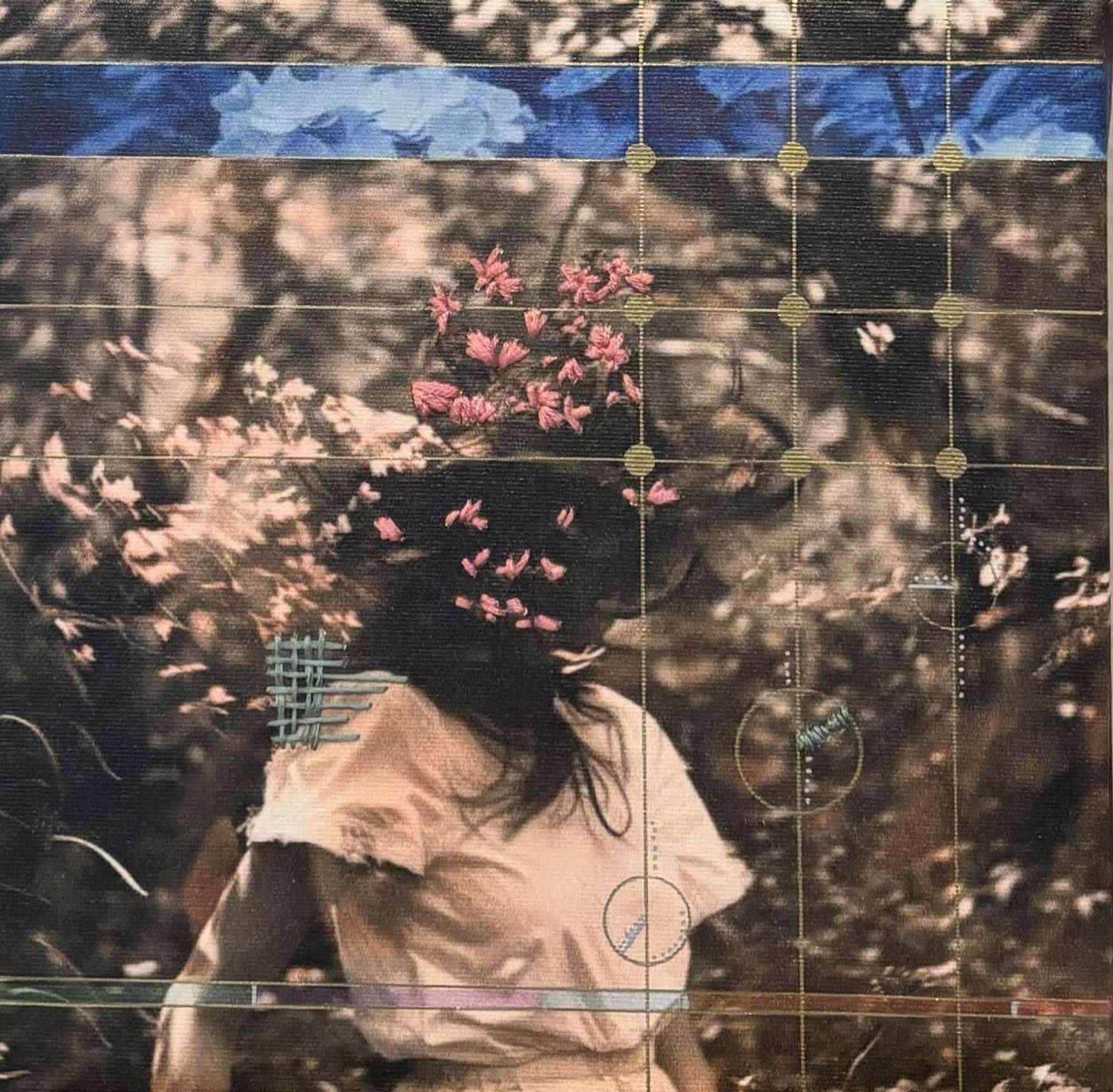 Helen, original canvas, Borderline Personality Disorder by Zelda Cavanaugh
