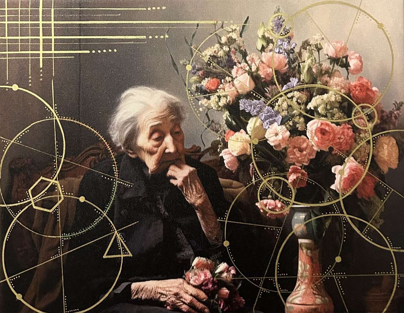 Memory, Giclée print, Dementia Due to Pick’s Disease by Zelda Cavanaugh