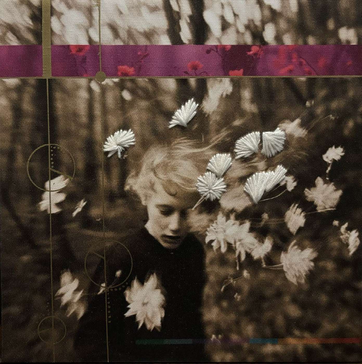 Mercurial, original canvas, Bipolar Disorder by Zelda Cavanaugh