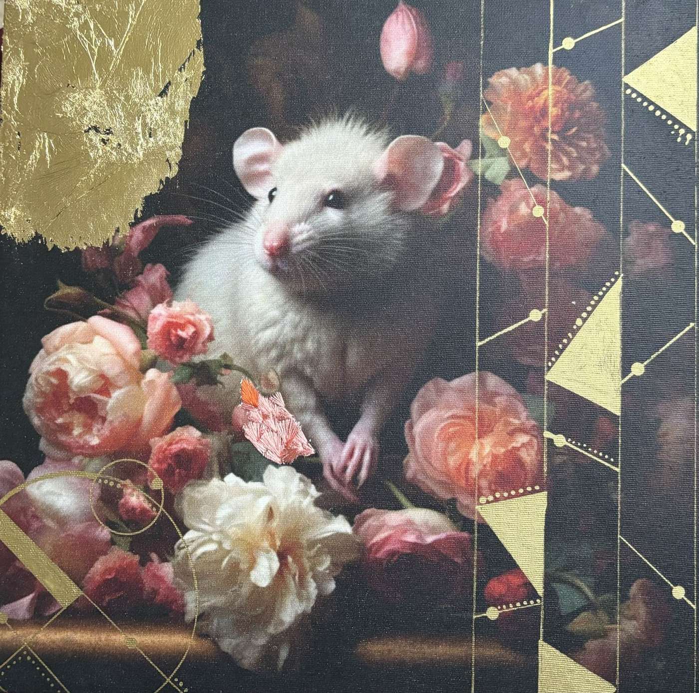 Rat, view 1, Giclée print, Tourette’s Disorder by Zelda Cavanaugh