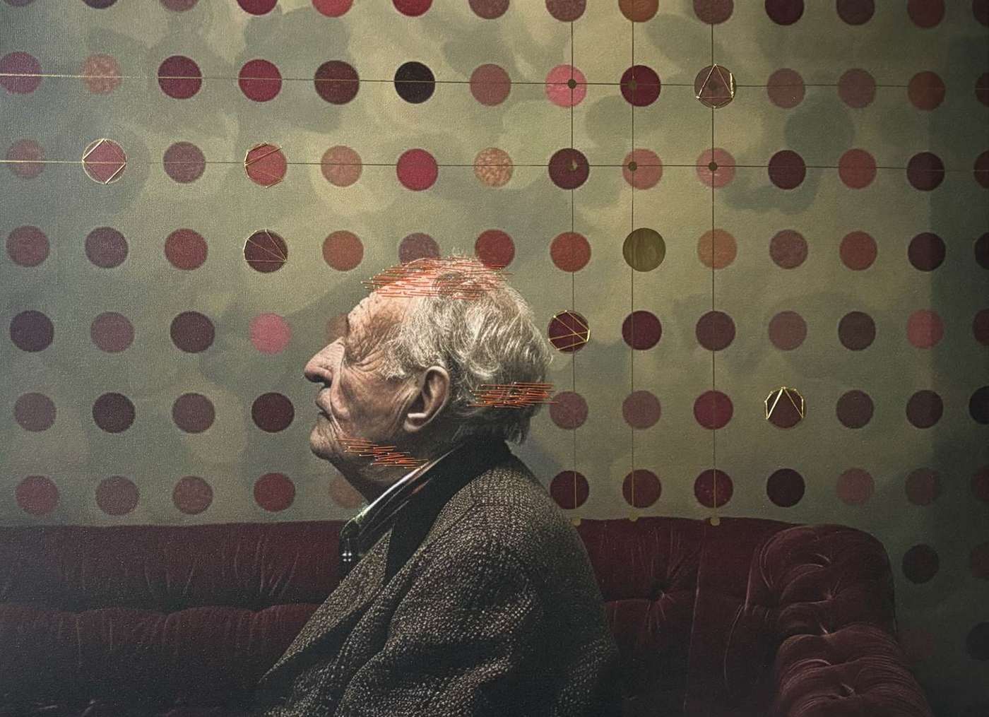 Souvenir, original canvas, Dementia by Zelda Cavanaugh