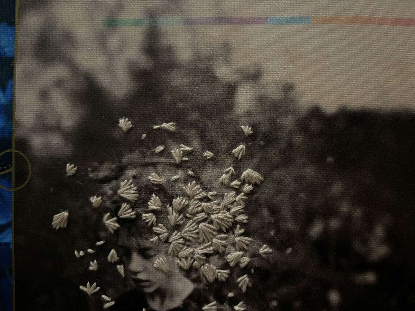 Thoughts, Giclée print, negative self-referential processing (NSRP) by Zelda Cavanaugh