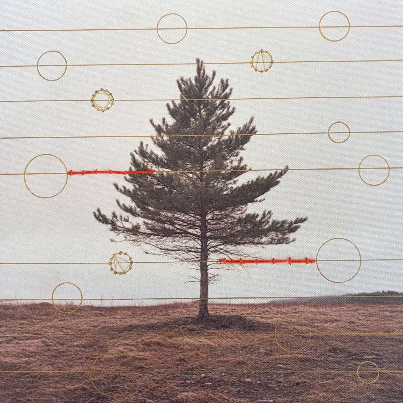 Tree, original canvas, Depressive Personality Disorder by Zelda Cavanaugh